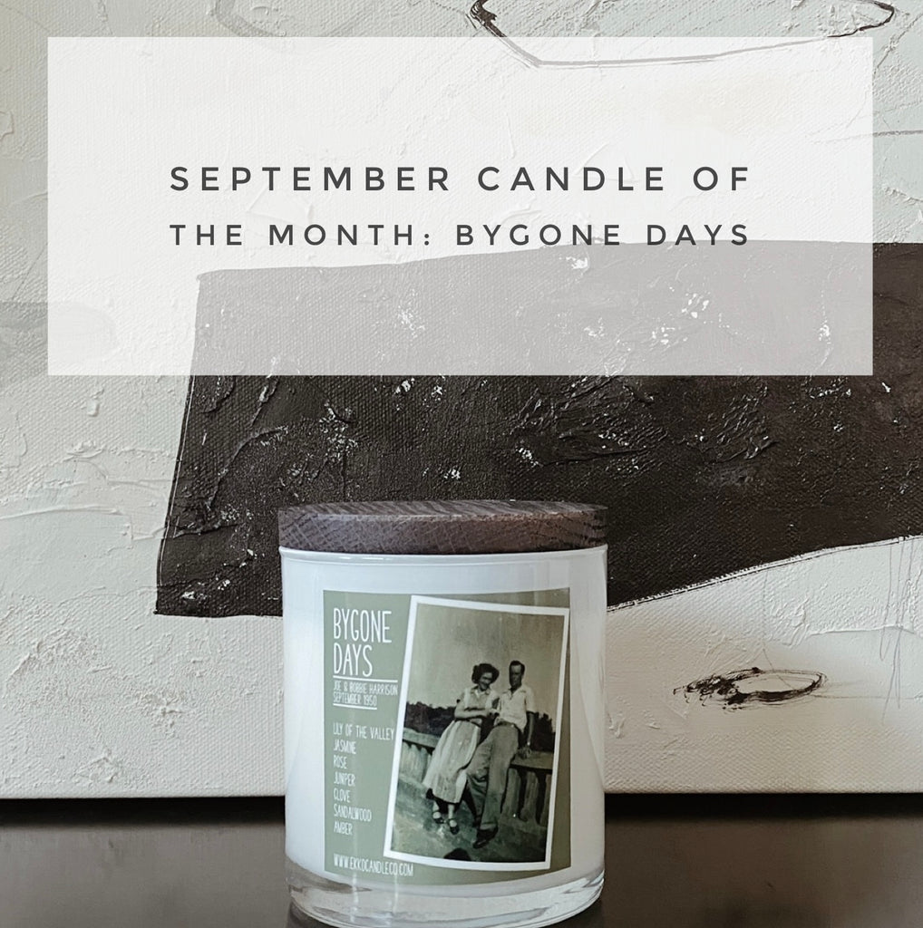 September Candle of the Month: Bygone Days